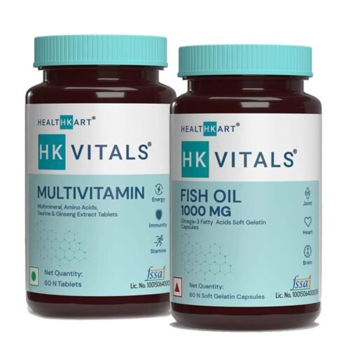 HealthKart HK Vitals Multivitamin and Fish Oil Combo