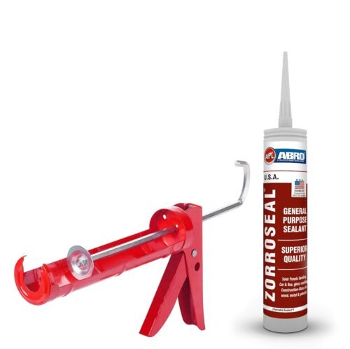 White Silicone Sealant Caulk with DIY GUN